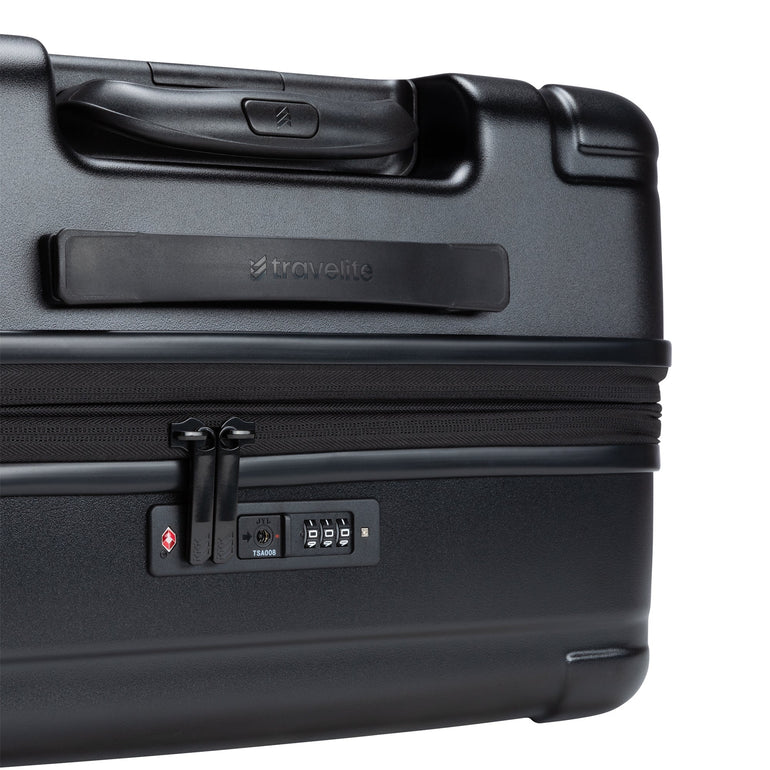 Travelite Itinerary Polycarbonate Expandable Spinner Medium Luggage