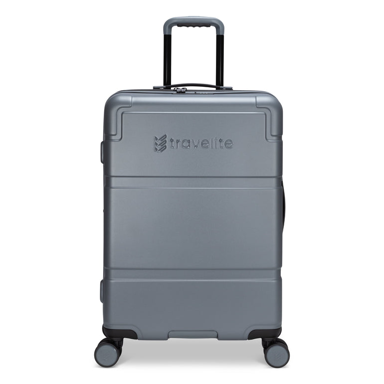 Travelite Itinerary Polycarbonate Expandable Spinner Medium Luggage