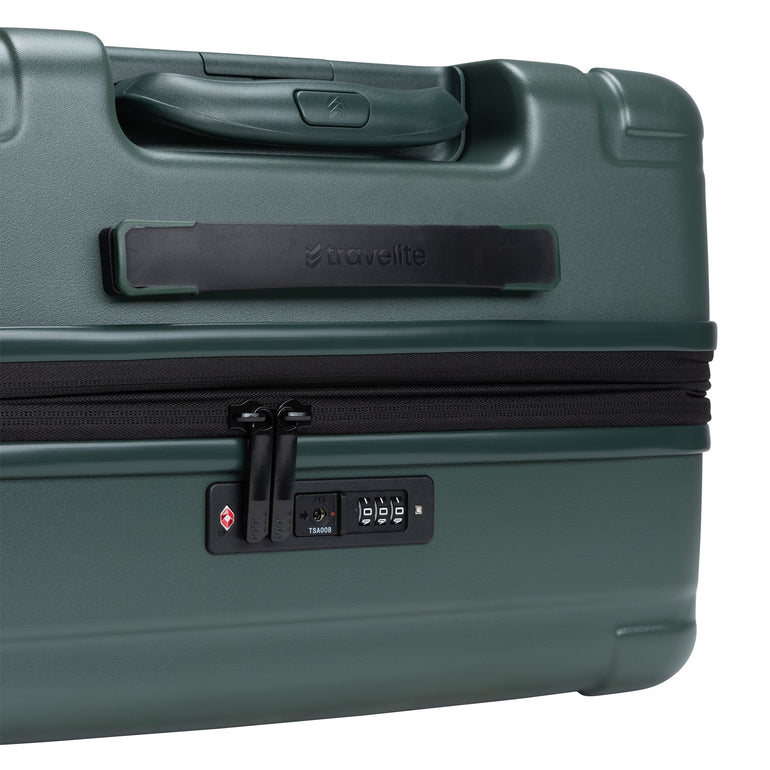 Travelite Itinerary Polycarbonate Expandable Spinner Large Luggage