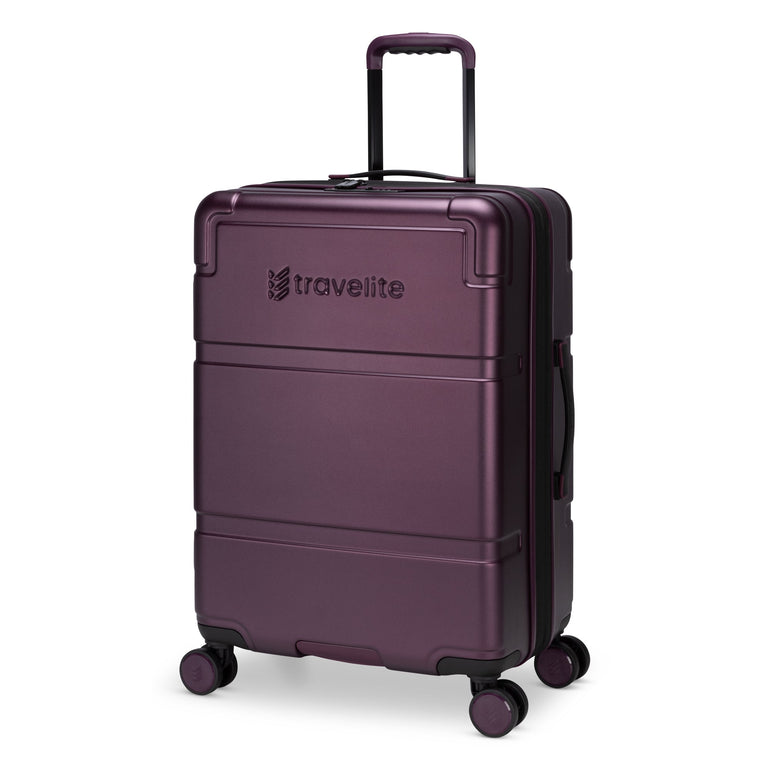 Travelite Itinerary Polycarbonate Expandable Spinner Medium Luggage