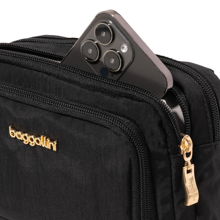 Baggallini Trifecta Wallet RFID Crossbody