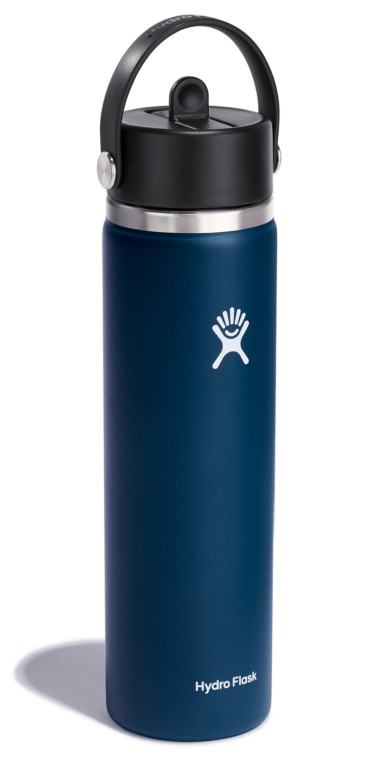 Hydro Flask 24oz Wide Mouth Flex Straw Cap Water Bottle