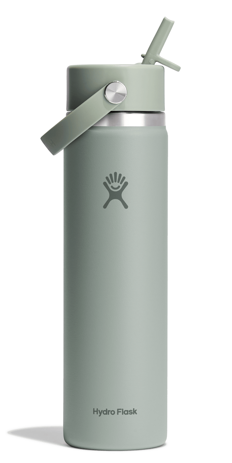 Hydro Flask 24oz Wide Mouth Flex Straw Cap Water Bottle