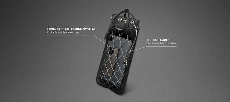 Pacsafe Travelsafe 5L GII Anti-Theft Portable Safe