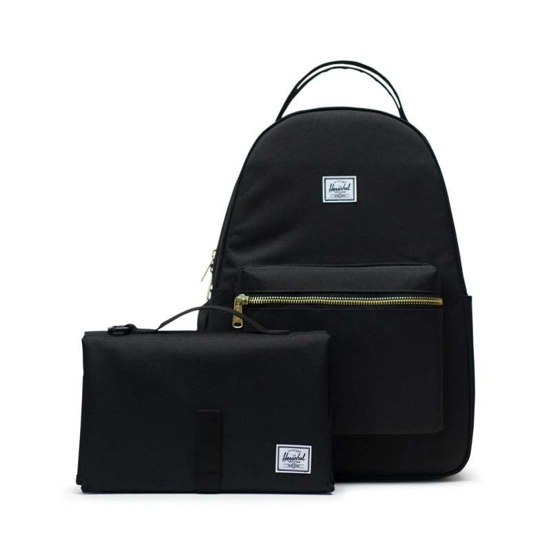 Herschel Nova Backpack Diaper Bag - Black