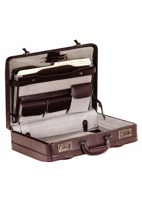 Mancini BUSINESS Collection Expandable Attaché Case