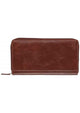 Mancini CASABLANCA RFID Secure Deluxe Passport / Travel Organizer - Brown