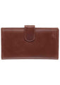 Mancini CASABLANCA RFID Secure Classic Passport / Travel Organizer - Brown