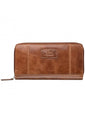 Mancini CASABLANCA Ladies' ''Clutch'' Wallet - Cognac