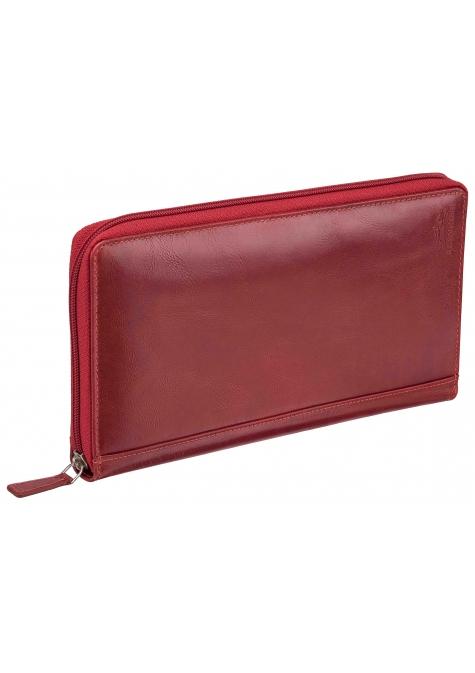 Mancini CASABLANCA RFID Secure Deluxe Passport / Travel Organizer