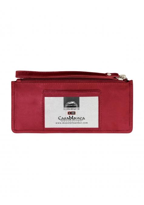 Mancini CASABLANCA Collection Ladies’ “ Wristlet” (RFID Secure)