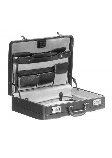 Mancini BUSINESS Collection Expandable Attaché Case