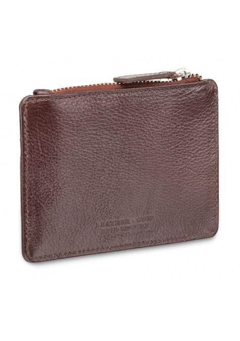 Mancini EQUESTRIAN-2 Men`s RFID Secure Card Case and Coin Pocket