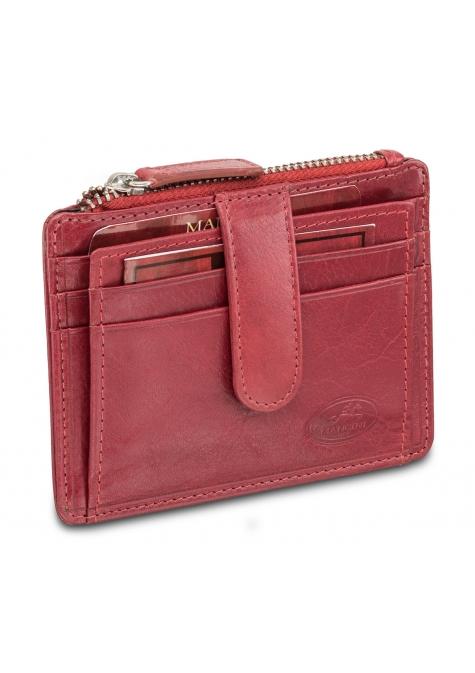 Mancini EQUESTRIAN-2 Men`s RFID Secure Card Case and Coin Pocket