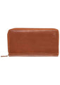 Mancini CASABLANCA RFID Secure Deluxe Passport / Travel Organizer - Cognac