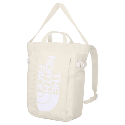 The North Face Base Camp Tote Pack - White Dune/TNF White