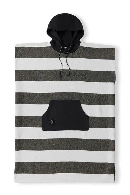 Nomadix Changing Poncho - Stripes Noll Black