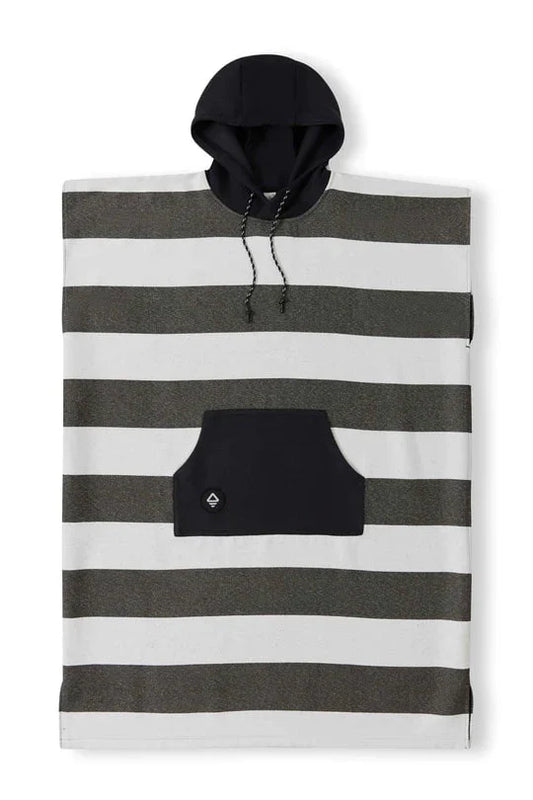 Nomadix Changing Poncho - Stripes Noll Black