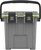 Pelican 20QT Elite Cooler - Dark Gray/Green