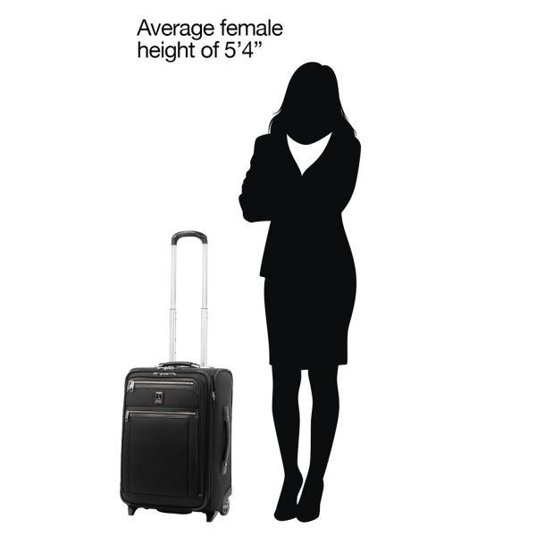 Travelpro Platinum Elite 22 Inch Expandable Carry-On Rollaboard Luggage