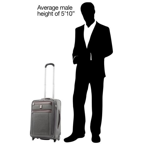 Travelpro Platinum Elite 22 Inch Expandable Carry-On Rollaboard Luggage
