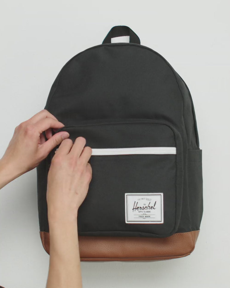 Herschel Pop Quiz Backpack - Black/Tan